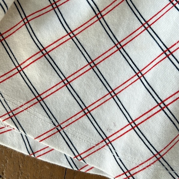 Janie and jack red and navy plaid twirl dress - Picture 2 of 8